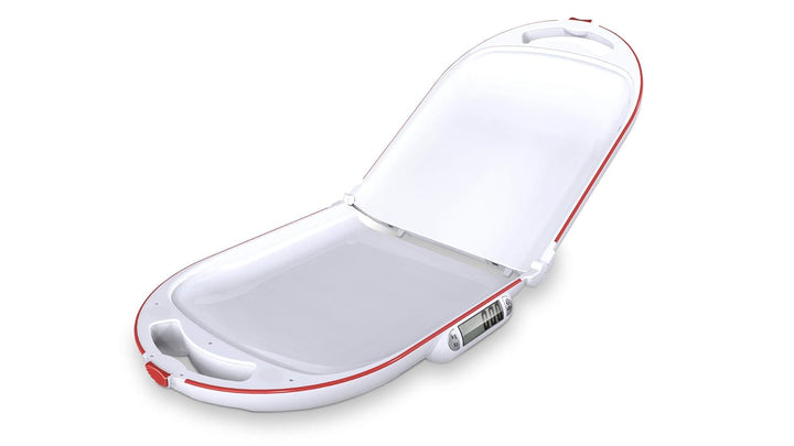 SOEHNLE PROFESSIONAL Babywaage 8320 klappbar Max.15kg - 10 g/Patentierter Klappmechanismus mit Magne