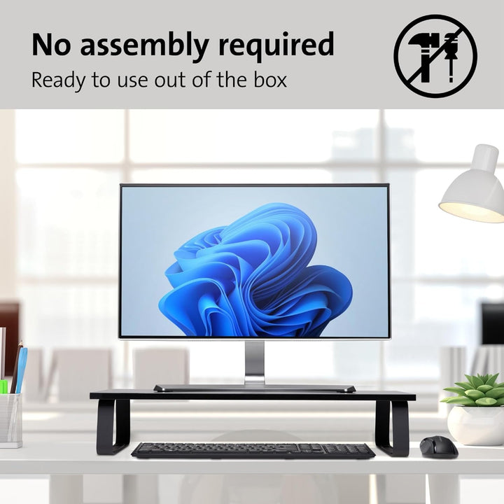 Kensington Extra breiter Monitorständer für Schreibtische. Grosser Computerständer/Monitorständer/Sc