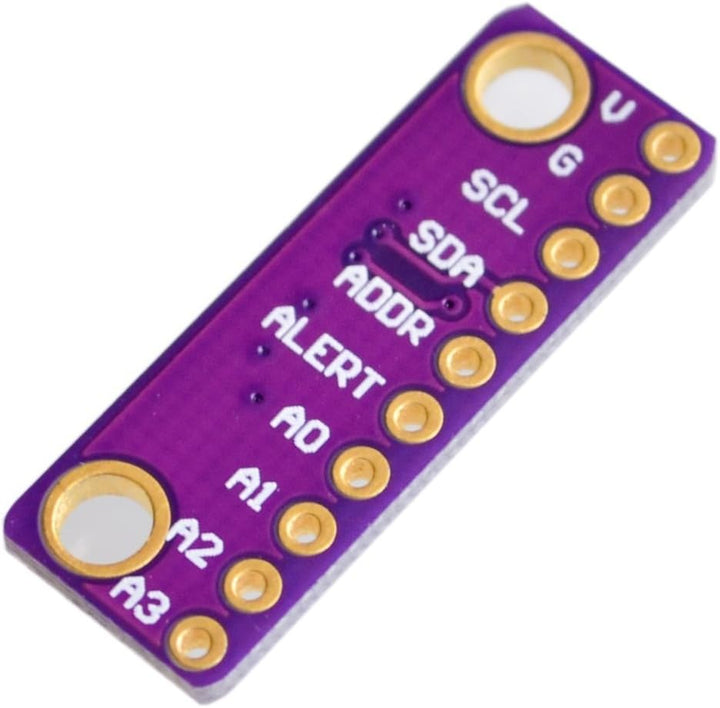 TECNOIOT 5pcs I2C ADS1015 12-bit Precision ADC 4 Channel Converter Module Development Board Module w