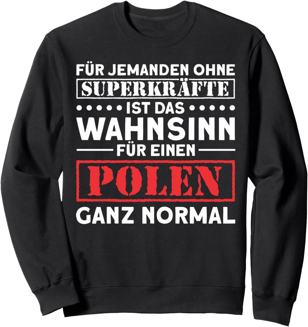 Polen Polnische Flagge Polska Polin Sweatshirt