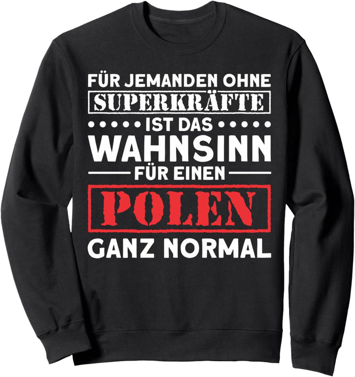 Polen Polnische Flagge Polska Polin Sweatshirt