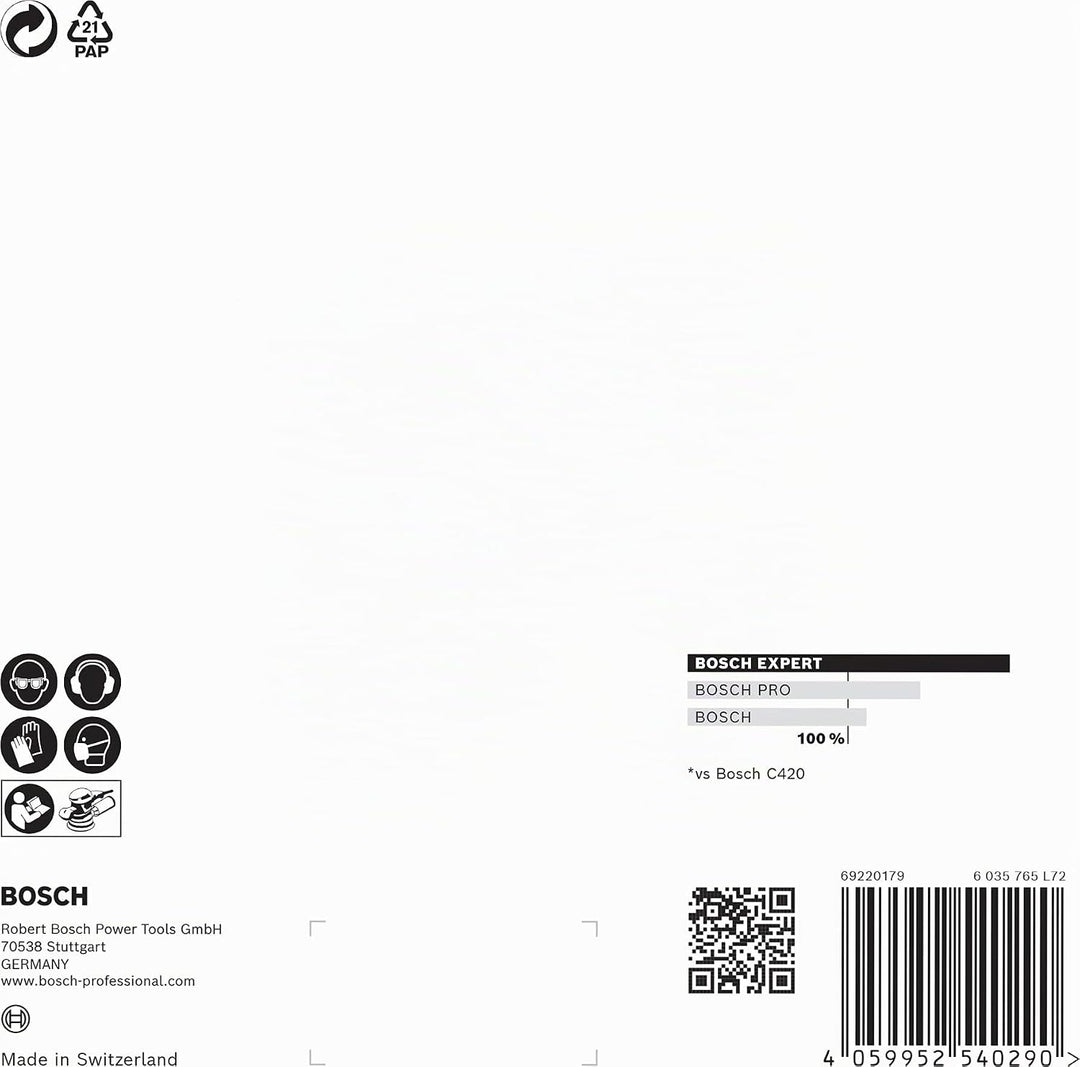 Bosch Professional 1x Expert SDS plus-7X Hammerbohrer (für Stahlbeton, Ø 5,00x465 mm, Zubehör Bohrha