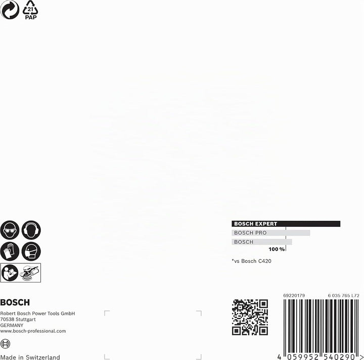 Bosch Professional 1x Expert SDS plus-7X Hammerbohrer (für Stahlbeton, Ø 5,00x465 mm, Zubehör Bohrha