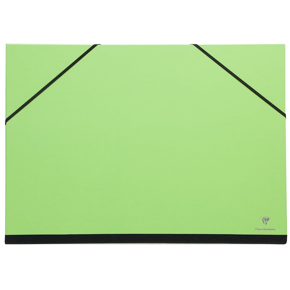 Clairefontaine 144404C Zeichenmappe Maya mit Gummizugverschluss, praktisch und robust, 52 x 72cm, 1