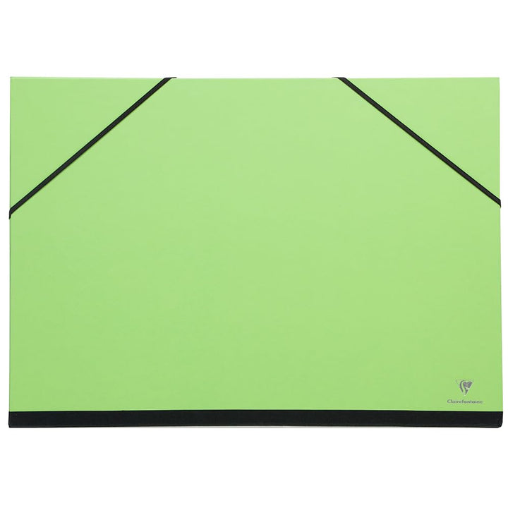 Clairefontaine 144404C Zeichenmappe Maya mit Gummizugverschluss, praktisch und robust, 52 x 72cm, 1