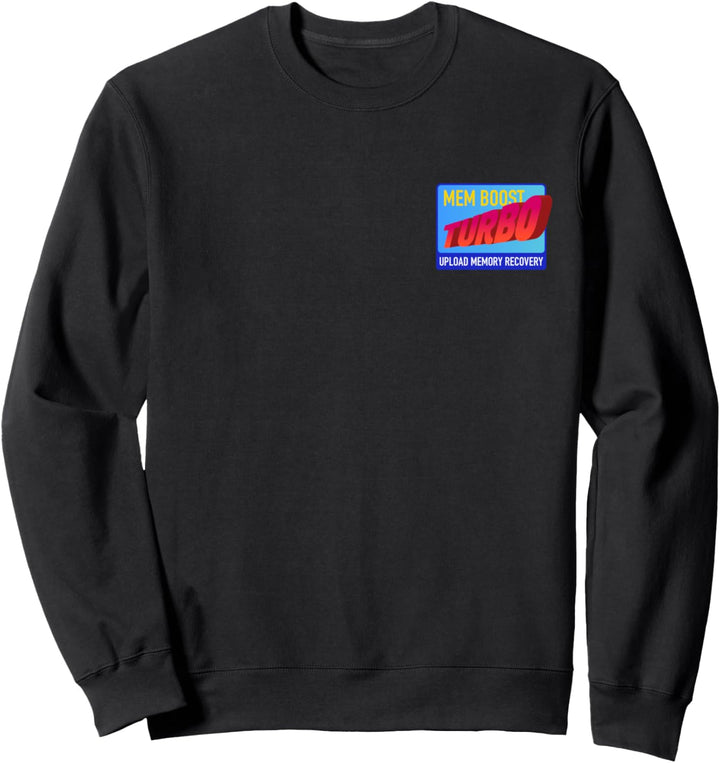Upload Mem Boost Turbo Logo Sweatshirt