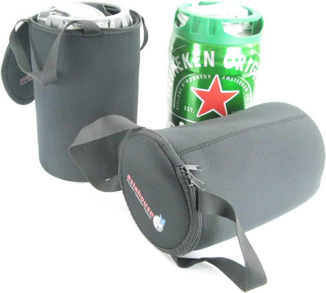 1x Bierkühler für 5L Fässer in Schwarz. Getränkekühler- Flaschenkühler für alle genormten Bierfässer