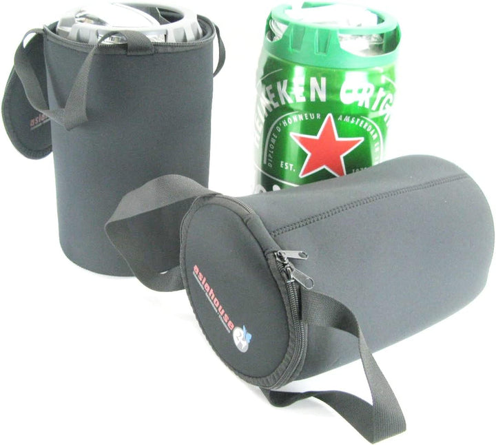 1x Bierkühler für 5L Fässer in Schwarz. Getränkekühler- Flaschenkühler für alle genormten Bierfässer