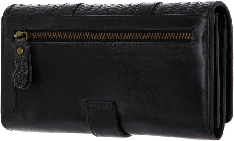 Chiemsee Geldbörse Echt Leder schwarz Damen - 020646 Black, Black