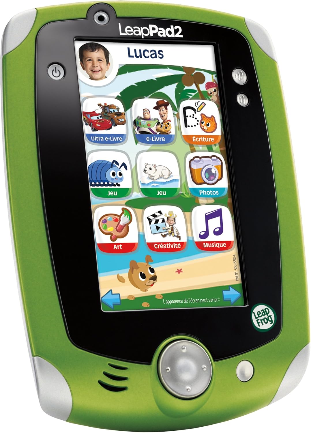 LeapFrog 81450 Lernspiel – LeapPad 2 Tablet, Touchscreen, Grün