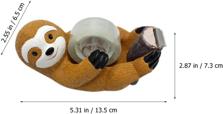 MAGICLULU 1 Satz Washi-tape-cutter Lustiger Klebebandabroller Klebebandspender Für Kinder Faultierfi