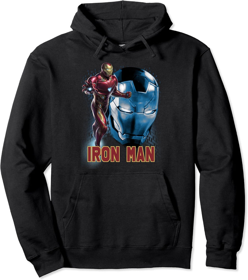Marvel Avengers Iron Man Particle Portrait Pullover Hoodie