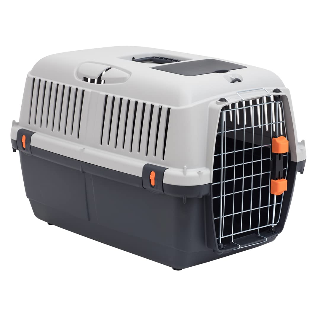 duvoplus, Tür aus Metall für Bracco Travel 3, 23 x 32 x 2,5 cm, silberfarben, Tür, Hund, silberfarbe