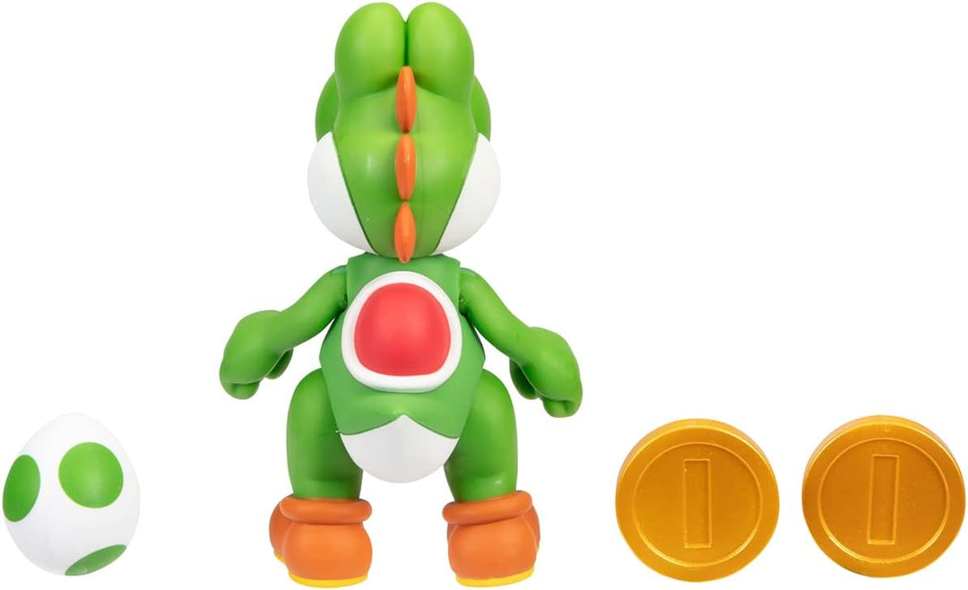 Nintendo Super Mario Figur Yoshi w/Egg in Sammlerbox, 10 cm Yoshi w/ Egg, Yoshi w/ Egg