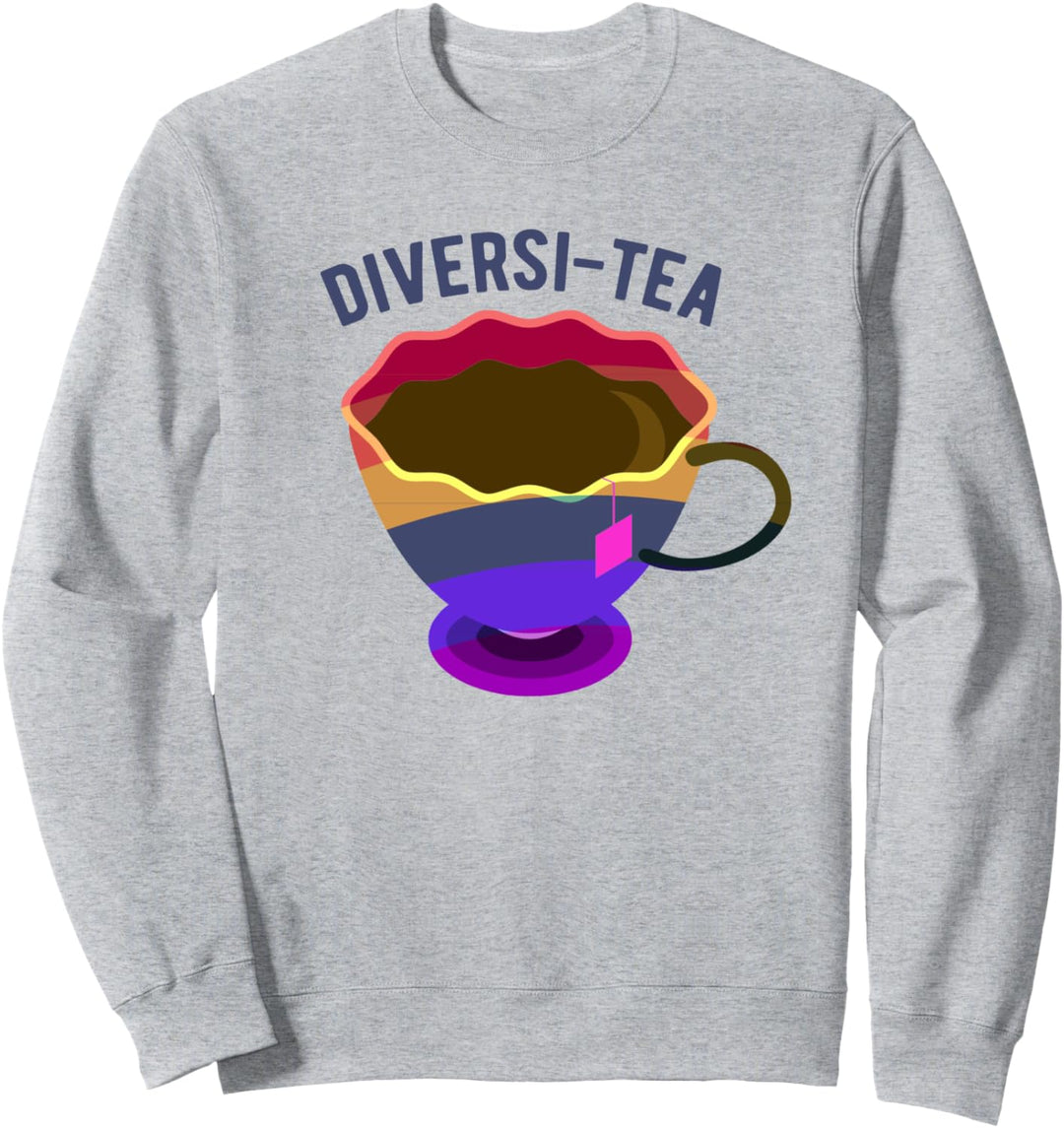 Diversi-Teetasse mit Regenbogenflagge Sweatshirt