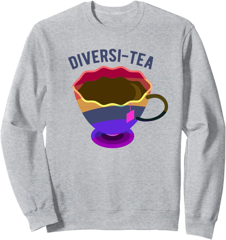 Diversi-Teetasse mit Regenbogenflagge Sweatshirt