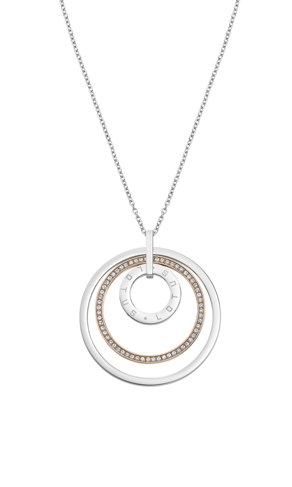 LOTUS STYLE Damen-Halskette LS2090-1/2 aus der Kollektion Urban Woman aus Stahl