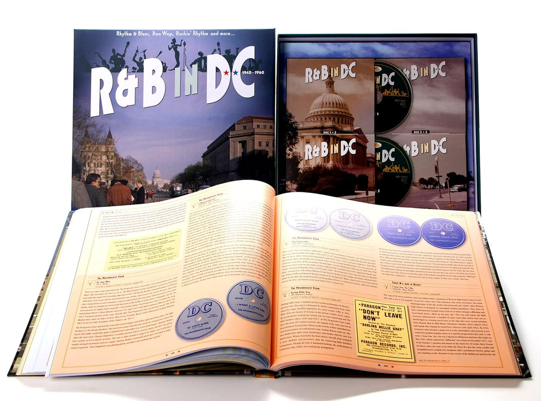 R&B in Dc 1940-1960-Rhythm & Blues,Doo Wop,Roc, Audio-CD