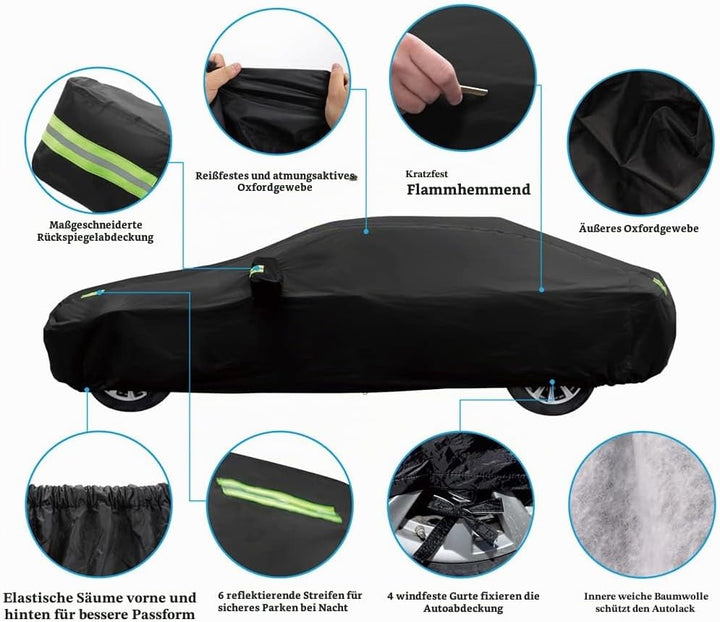 Abdeck Auto Abdeckung Kompatibel mit Mercedes-Benz E-Klasse 1997-2024 Limousine Coupe Cabriolet/CLS(