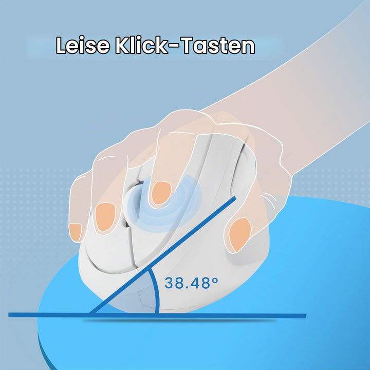 Perixx PERIMICE-719 Ergonomische Maus - Vertikales Design -Extra für kleine Handgrössen und für Unte
