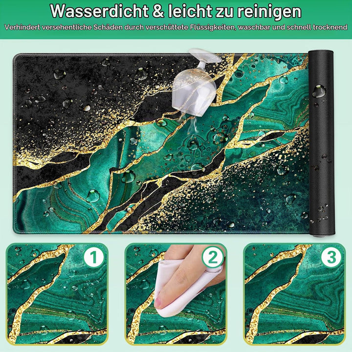 Gaming Mauspad,Mousepad XXL,Mauspad 900x400(35.4X15.7in),Schreibtisch Protector Matte mit Anti-Rutsc