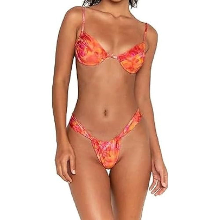 FAE House - Luna Bikini Top - Luxuriöses Damen-Bikinioberteil - 100% nachhaltiger Stoff - Kaltes Han