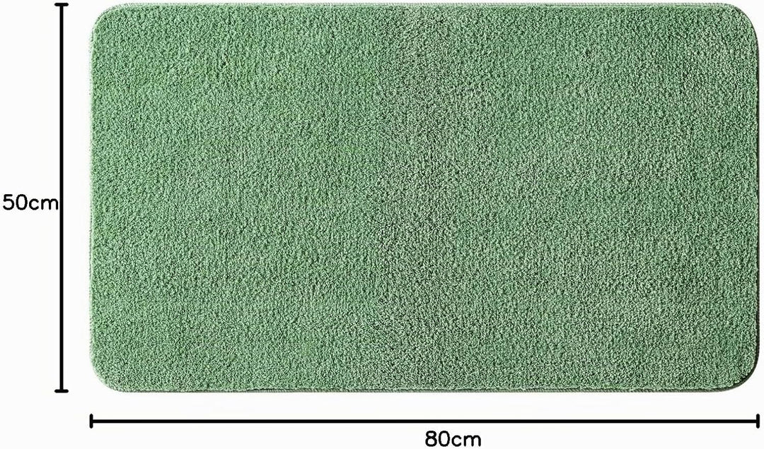 MIULEE Teppich Badematte Badezimmerteppich Bettvorleger rutschfest Badteppich Badvorleger Saugfähige