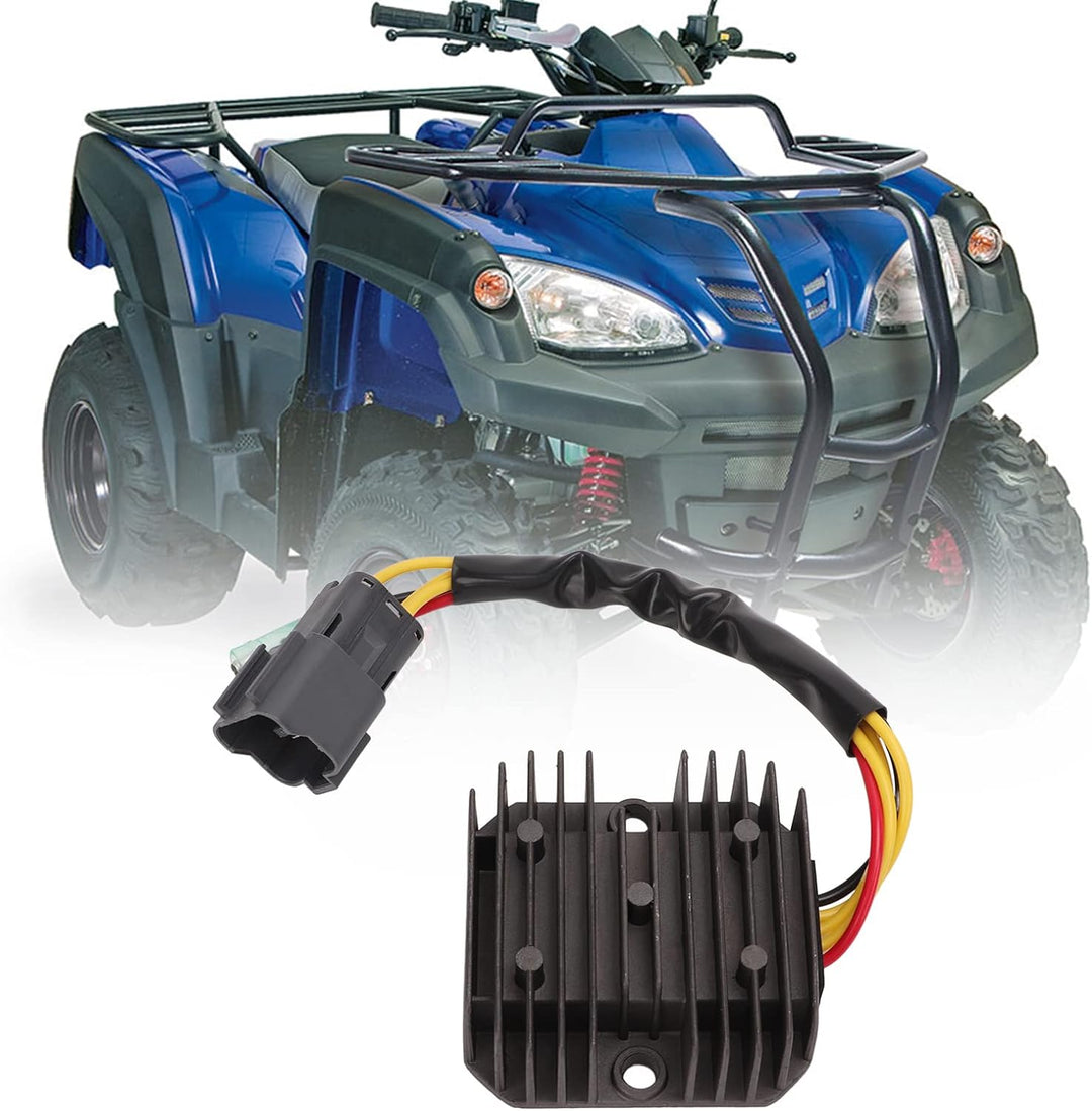 Luqeeg Spannungsregulator Gleichrichter, 12V ATV Spannungsgleichrichter Regler Gleichrichter Ersatz