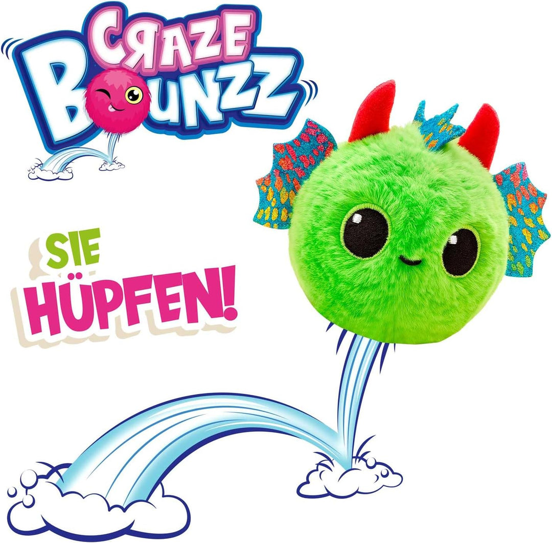 Craze BOUNZZ Funpack 3er Bundle Hüpfende Plüschtiere - Flauschige Kuscheltiere zum Spielen & Sammeln