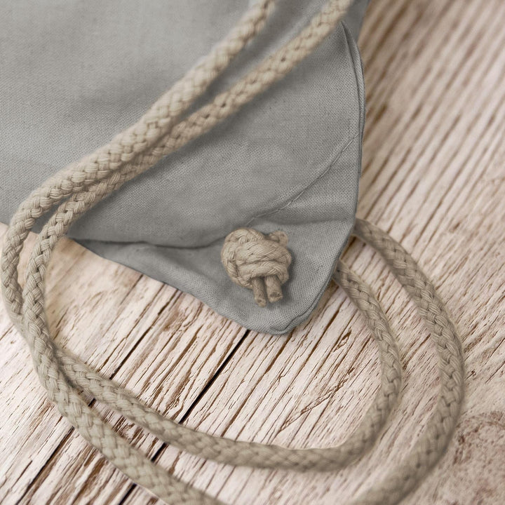 Turnbeutel Rucksack - Initialen - Buchstabe mit Name personalisiert I Anfangsbuchstabe I Initiale -