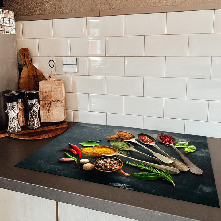 Herdabdeckplatte 75x52 cm Einteilig Abdeckplatten Cerankochfeld Abdeckung Ceranfeld Herdplattenabdec