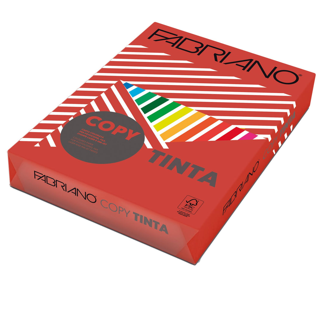 Fabriano Papier Uni Copy A3 80 gr 250 FG mit. stark rot