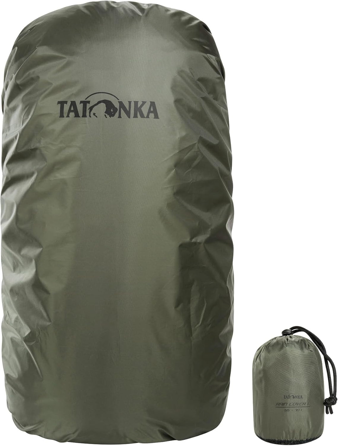 Tatonka Unisex Rain Cover 55-70 Regenhülle (1er Pack) 55 - 70 l Stone Grey Olive, 55 - 70 l Stone Gr