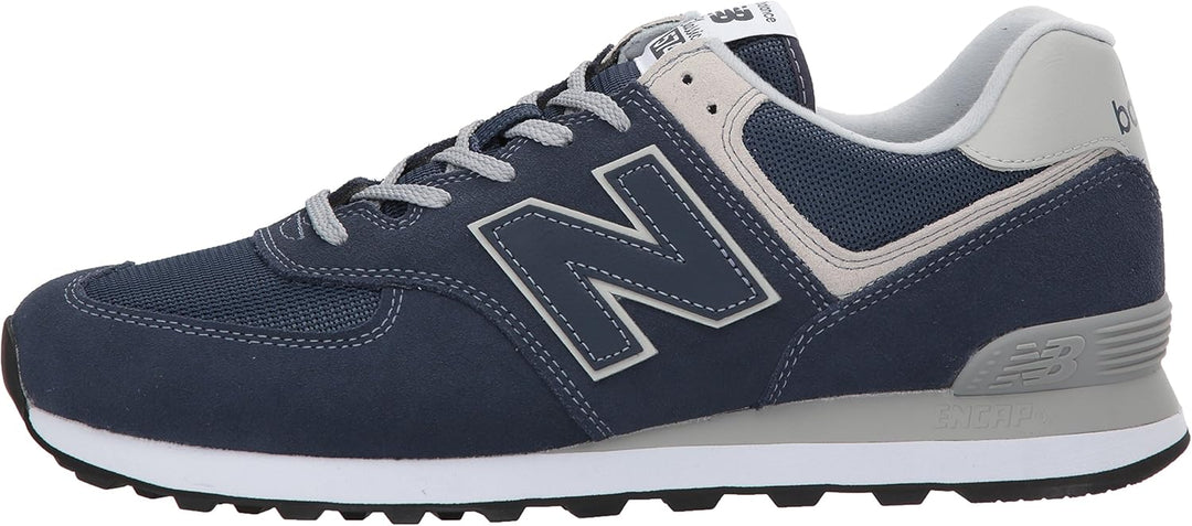 New Balance Unisex Kl574 Sneaker 37 EU Weit Black Iris, 37 EU Weit Black Iris