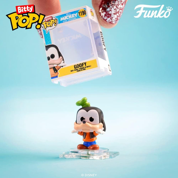 Funko Bitty Pop! Disney - Goofy, Chip, Minnie Mouse (Hands Folded) und eine Überraschungs-Mini-Figur