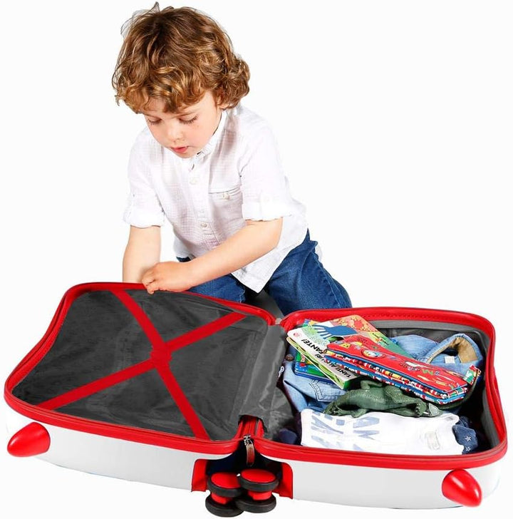 Movom Happy Time Kinder-Koffer Mehrfarbig 50x38x20 cms Hartschalen ABS Kombinationsschloss 34L 2,1Kg