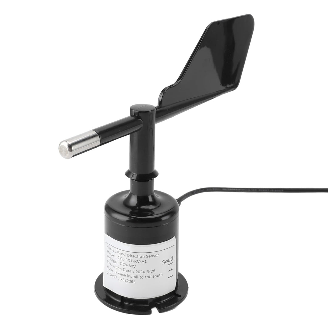 Windrichtungsanzeiger, Windrichtungssensor, Omnidirektional, 360 Grad, DC9–30 V, 4–20 MA, ABS, Gehäu
