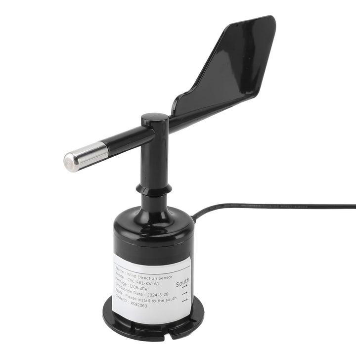 Windrichtungsanzeiger, Windrichtungssensor, Omnidirektional, 360 Grad, DC9–30 V, 4–20 MA, ABS, Gehäu