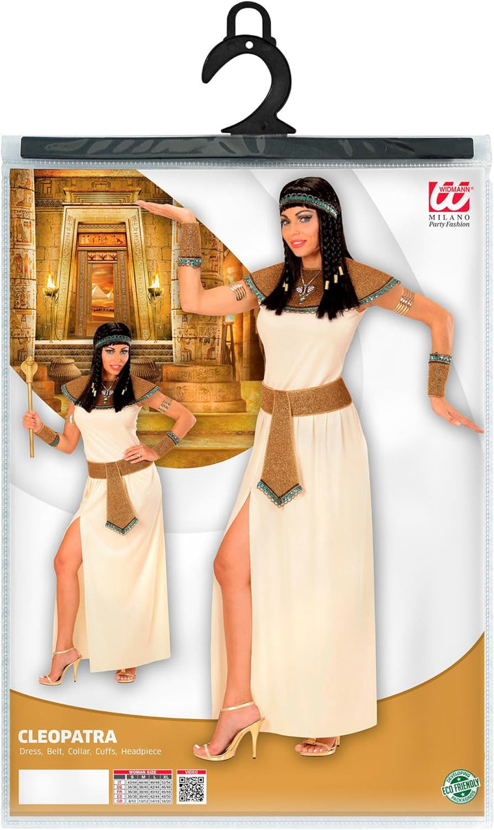"CLEOPATRA" (dress, belt, collar, cuffs, headpiece) - (S)