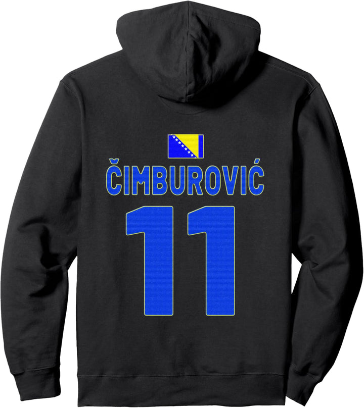 Bosnien Dress Cimburovic mit lustigem Namen für alle Bosnier Pullover Hoodie