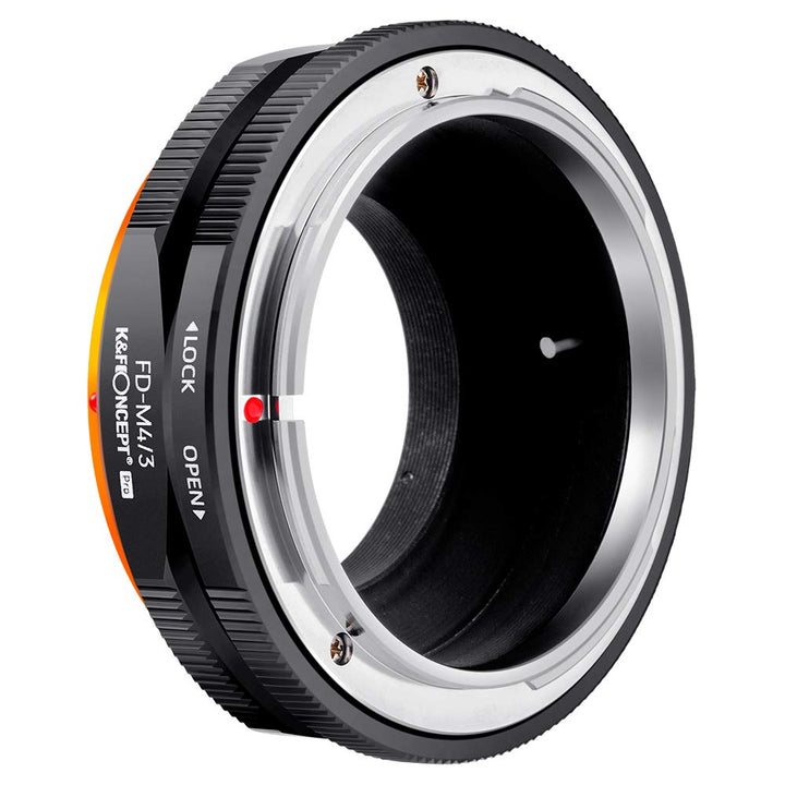 K&F Concept M13125 FD-M4/3 Hochpräziser Adapterring Objektivadapter Canon Adapter Objektiv Adapterri
