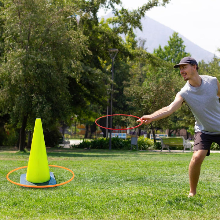 Kunststoff Toss Ringe für Ring Toss Spiel,Klein Toss Ringe Drinnen draussen Kinder Target Übungsspie