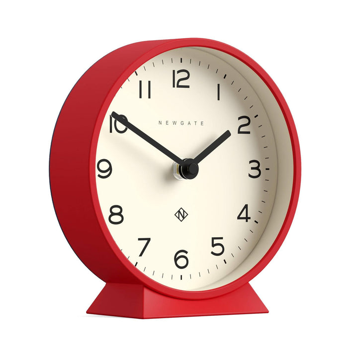 NEWGATE® M Mantel - Silent Sweep Kaminuhr - 'No Tick' - Moderne Kaminuhr - Kleine Uhr - Wohnzimmeruh
