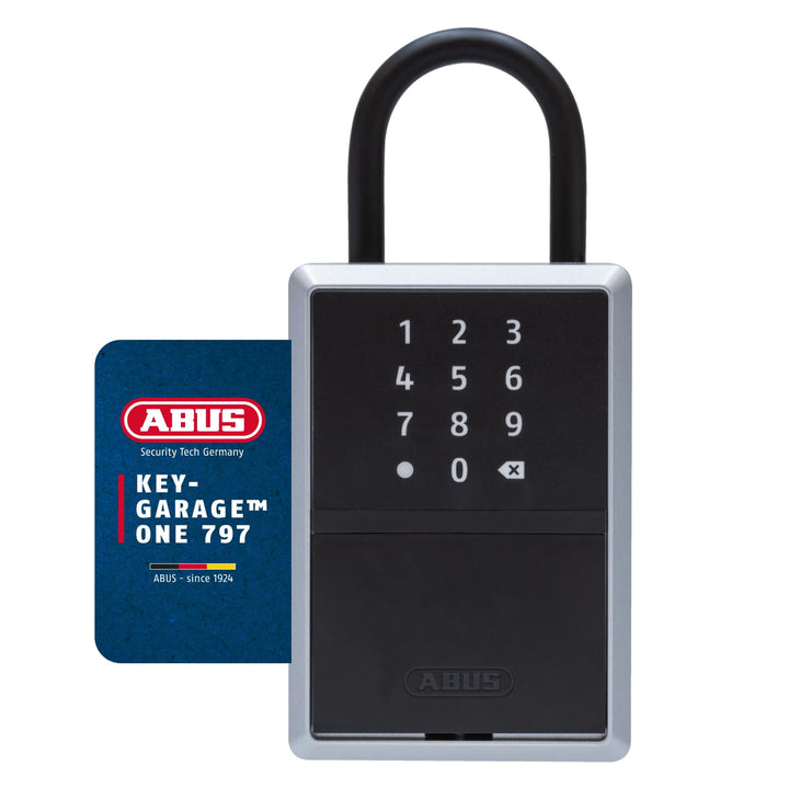 ABUS smarte Schlüsselbox KEYGARAGE One – per App mit Smartphone oder per Zahlencode bedienbar – Schl