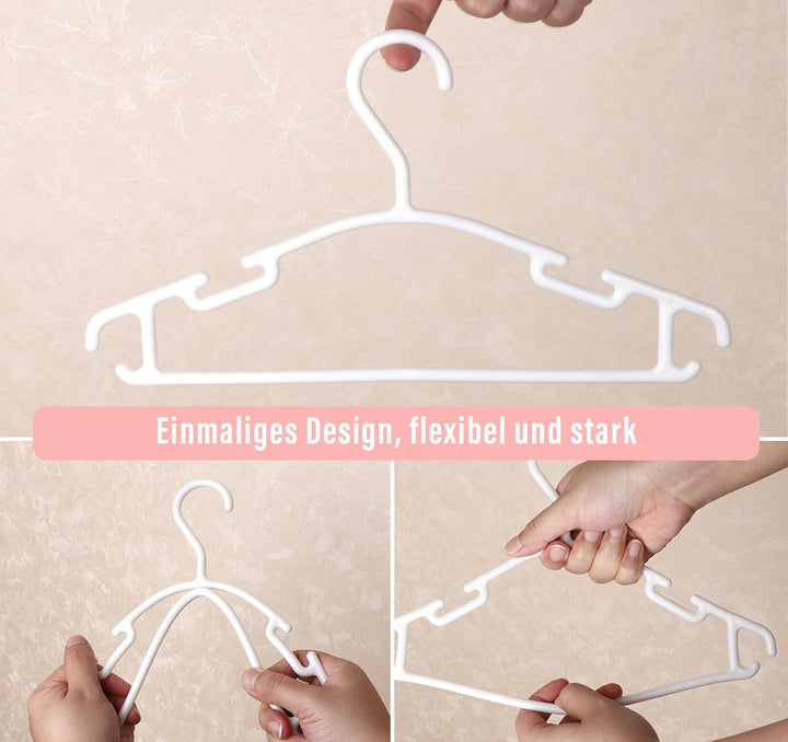 ilauke Kleiderbügel Kinderkleiderbügel 36 STK. Baby Kleiderbügel Hangers Aufbewahrung Kleiderbuegel
