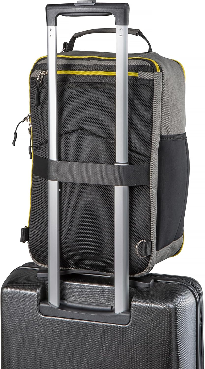 Cabin Max Manhattan Stowaway abschliessbarer Rucksack mit Organisationsfach und nützlichem Tablet Fa