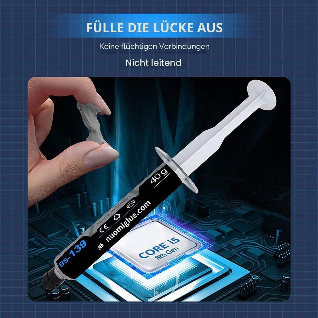BSFF Wärmeleitpaste, 80g mit 6 Toolkit, 80G