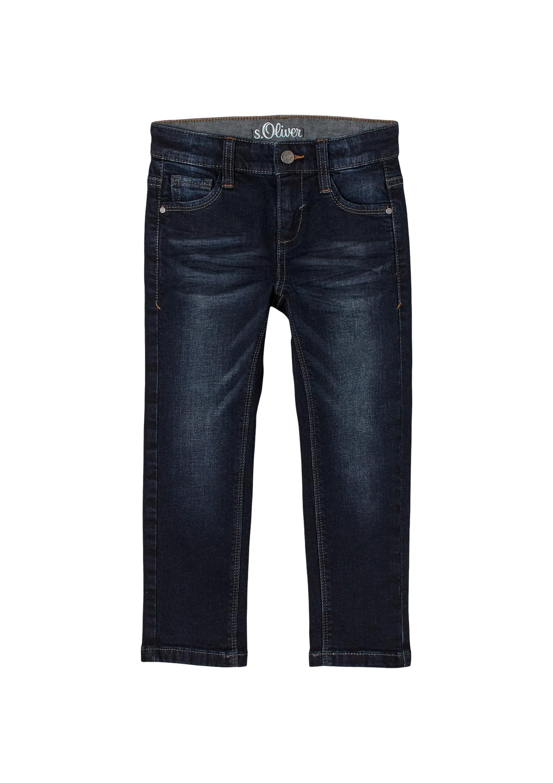 s.Oliver Jungen Regular: Denim mit Waschung 98 Blau 58z2, 98 Blau 58z2