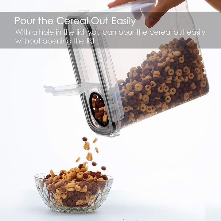 Vtopmart 4L Grosse Vorratsdosen Set,Müsli Schüttdose & Frischhaltedosen, BPA frei Kunststoff Vorrats