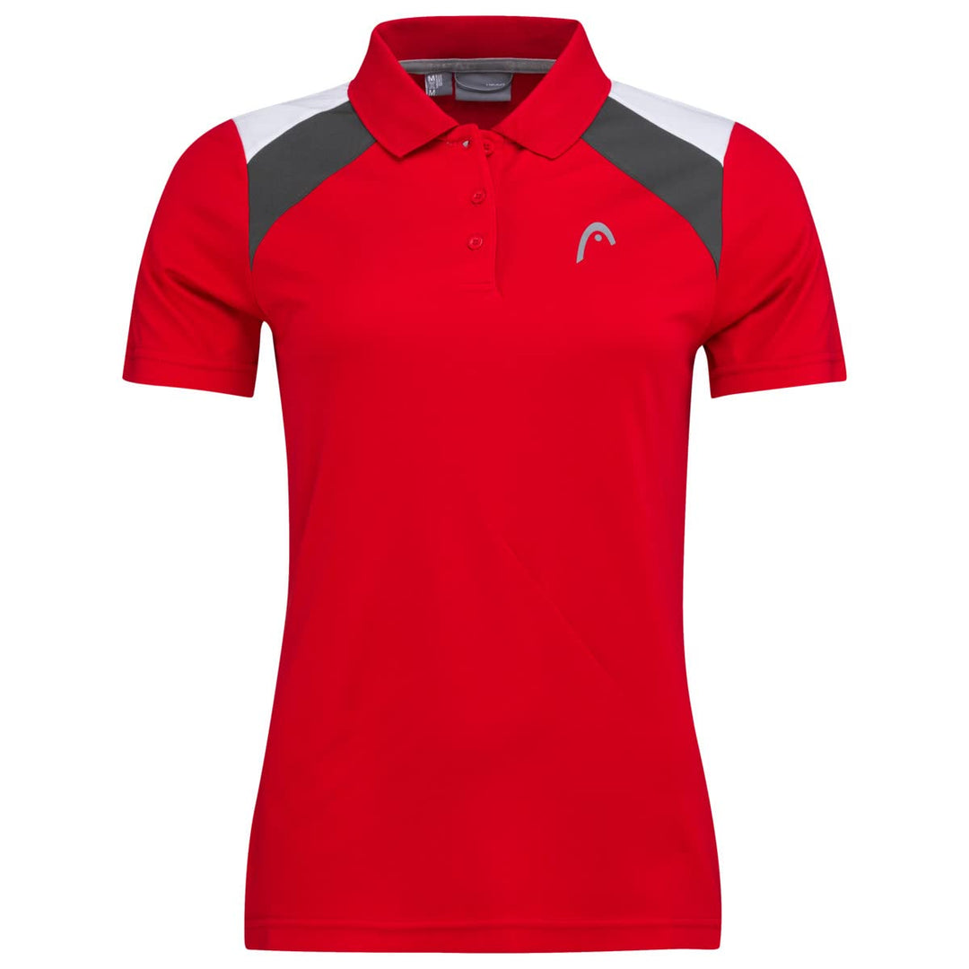 HEAD Damen Tennis-Shirt XL Rot, XL Rot